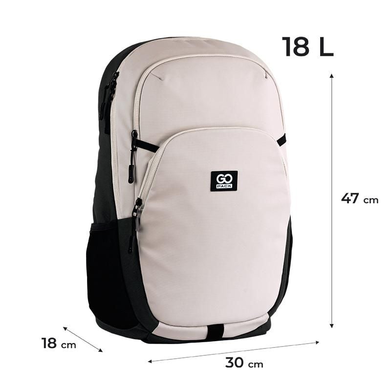 Рюкзак Education Teens 18 л 13-18 років бежевий GO25-185L-3 Go-Pack