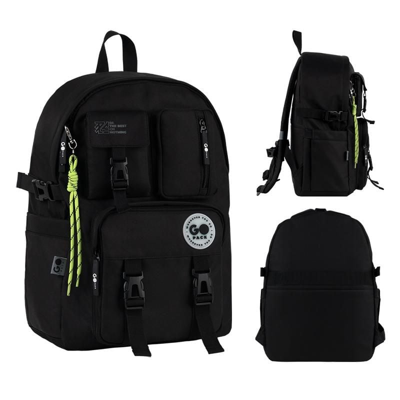 Рюкзак Education Teens 17 л 9-18 років чорний GO26-2500L-3 Go-Pack