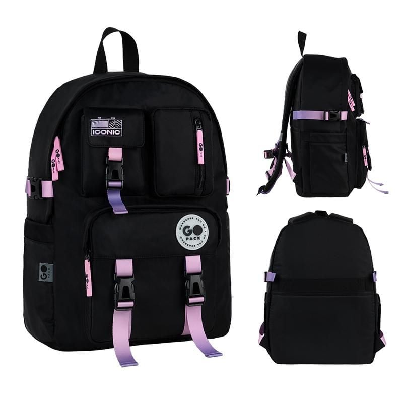 Рюкзак Education Teens 17 л 9-18 років чорний градієнт GO26-2500L-2 Go-Pack