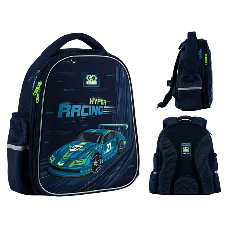Рюкзак напівкаркасний Education 12 л 6-8 років Speedway темно-синій GO25-165S-4 Go-Pack