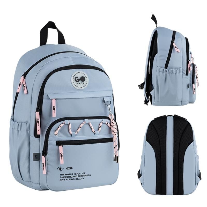 Рюкзак Education Teens 18 л 9-18 років сірий GO26-121L-2 Go-Pack