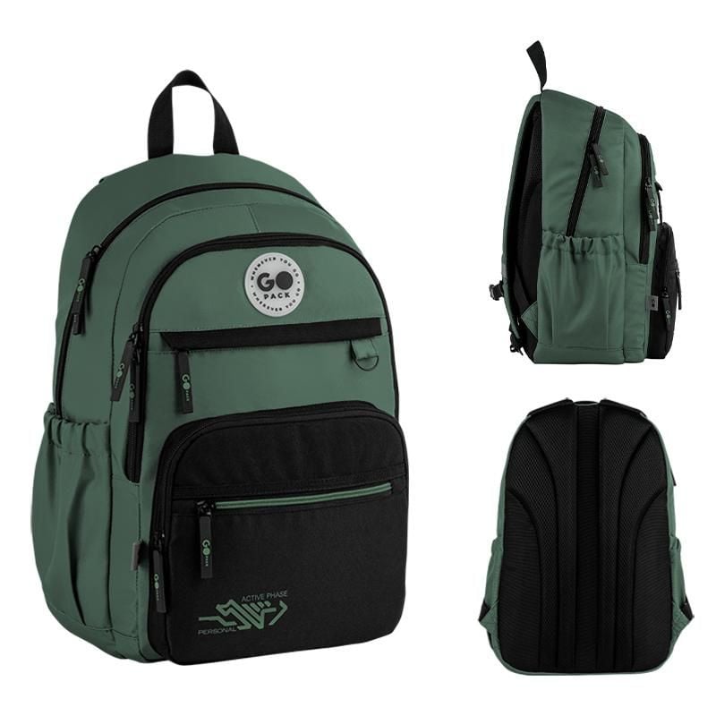 Рюкзак Education Teens 18 л 9-18 років хакі GO26-121L-3 Go-Pack