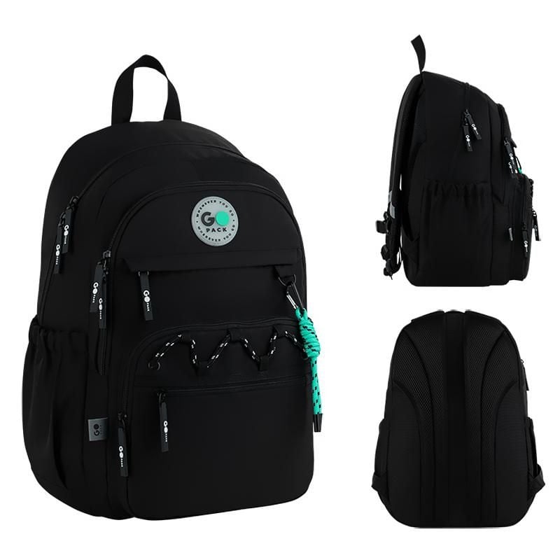 Рюкзак Education Teens 18 л 9-18 років чорний GO26-121L-4 Go-Pack