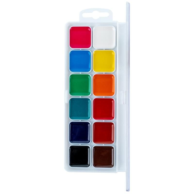 Фарби акварельні 12 кол Classic K-061 Kite