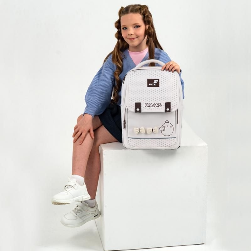 Рюкзак 13 л 6-10 років Education Molang молочний ML26-772M Kite