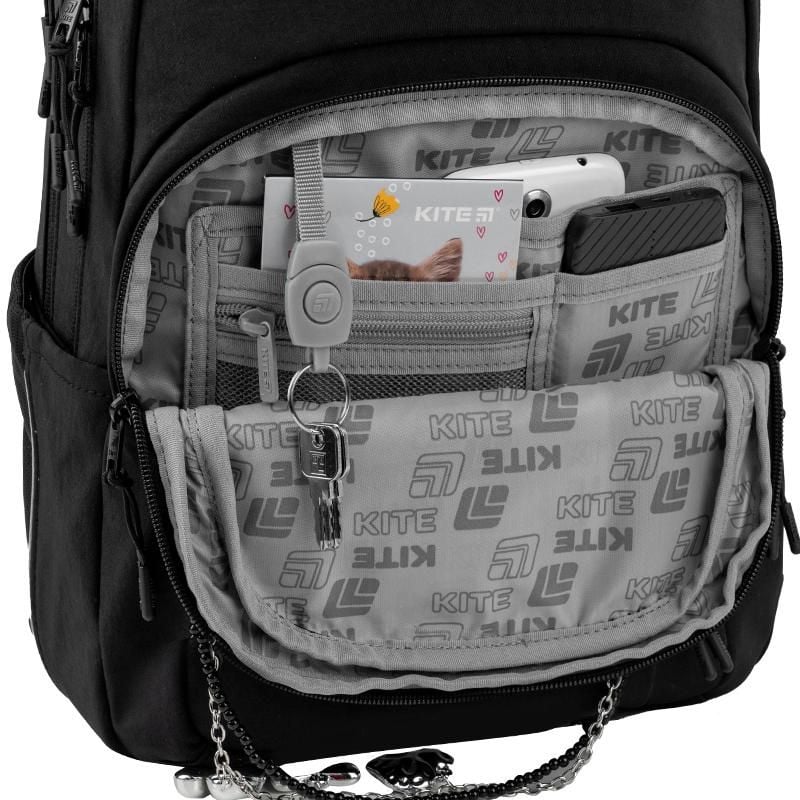 Рюкзак 17 л 9-18 років Black&Charm K26-2578M-1 Kite