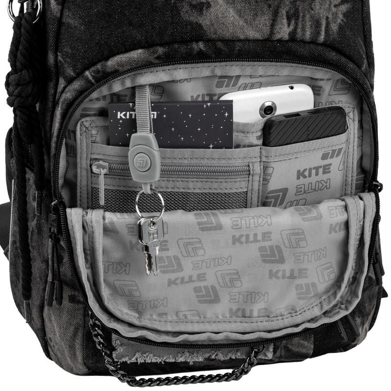 Рюкзак 17 л 9-18 років Denim Core K26-2578M-2 Kite