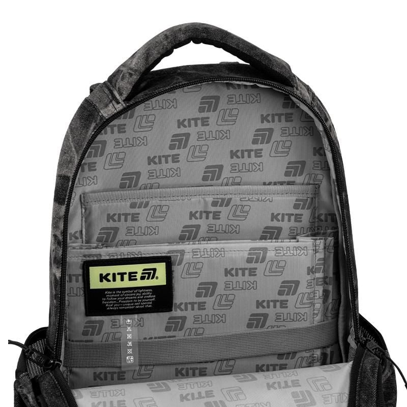 Рюкзак 17 л 9-18 років Denim Core K26-2578M-2 Kite