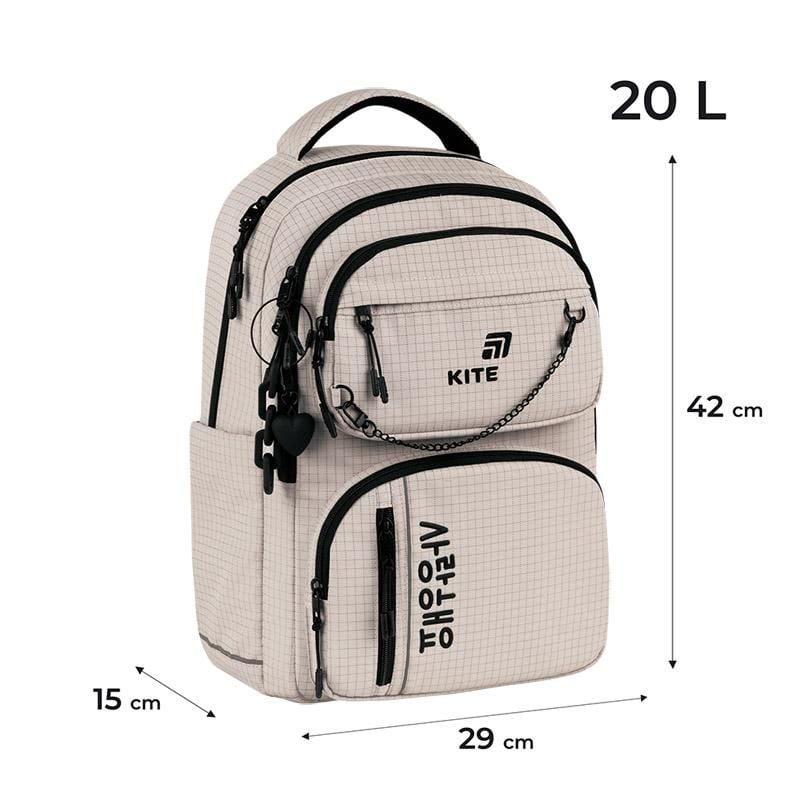 Рюкзак 20 л 9-18 років Prime K26-2594M-1 Kite