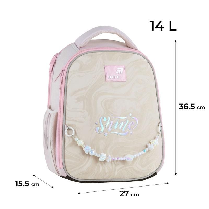 Рюкзак каркасний 14 л 6-8 років Dazzling K26-555S-2 Kite