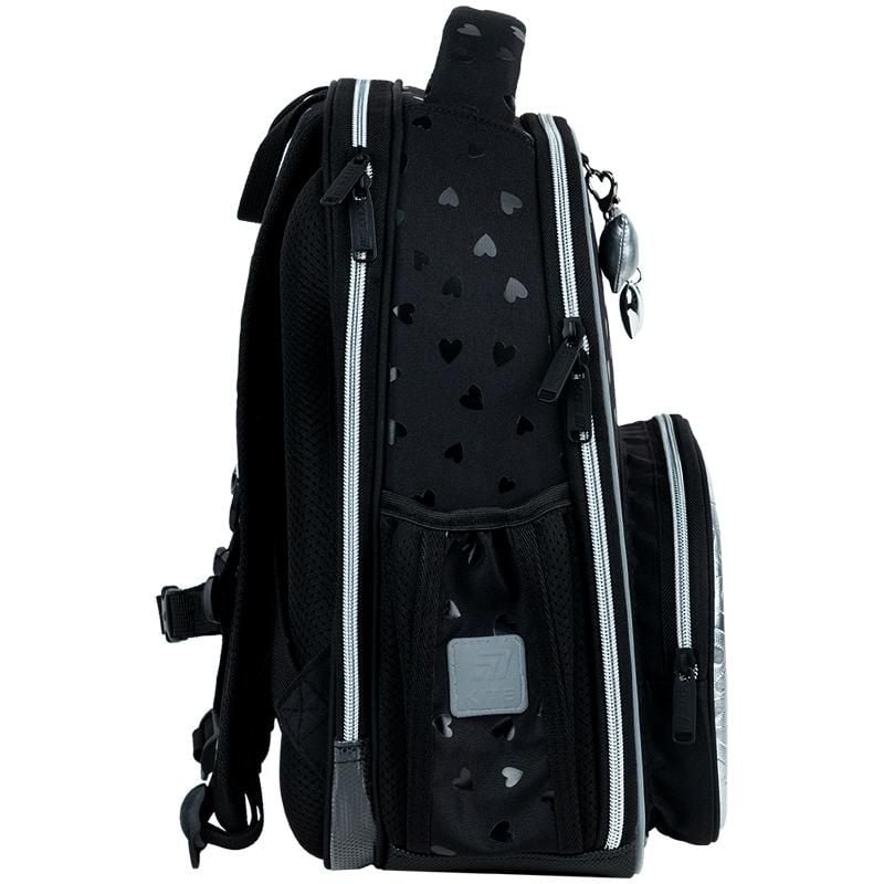 Рюкзак каркасний 12 л 7-10 років Black&Silver K26-556M-2 Kite