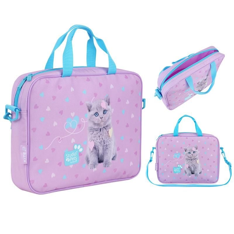 Сумка шкільна текстильна 6,5 л А4+ Studio Pets SP26-589 Kite