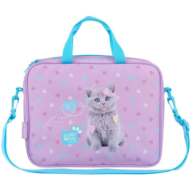 Сумка шкільна текстильна 6,5 л А4+ Studio Pets SP26-589 Kite