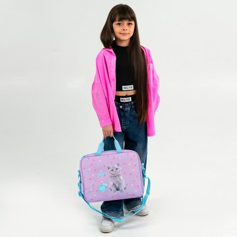 Сумка шкільна текстильна 6,5 л А4+ Studio Pets SP26-589 Kite