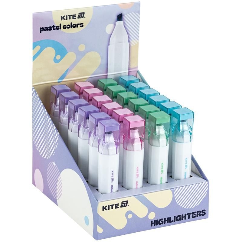 Маркер текстовий Creative Pastel Colors (24 шт/уп) K24-1145 Kite
