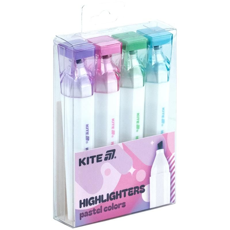Маркер текстовий набір Creative Pastel Colors (24 шт/уп) K24-1145-4 Kite
