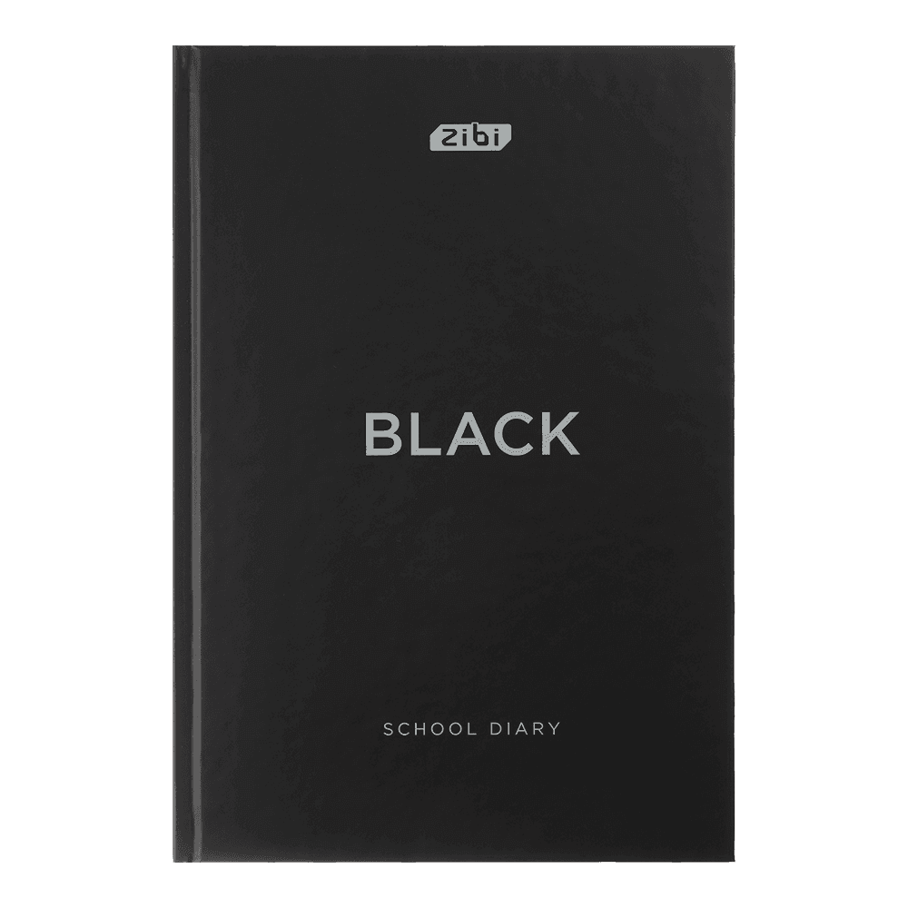 Щоденник шкільний В5 40 арк тверда обкл Black ZB.13760-01 ZIBI