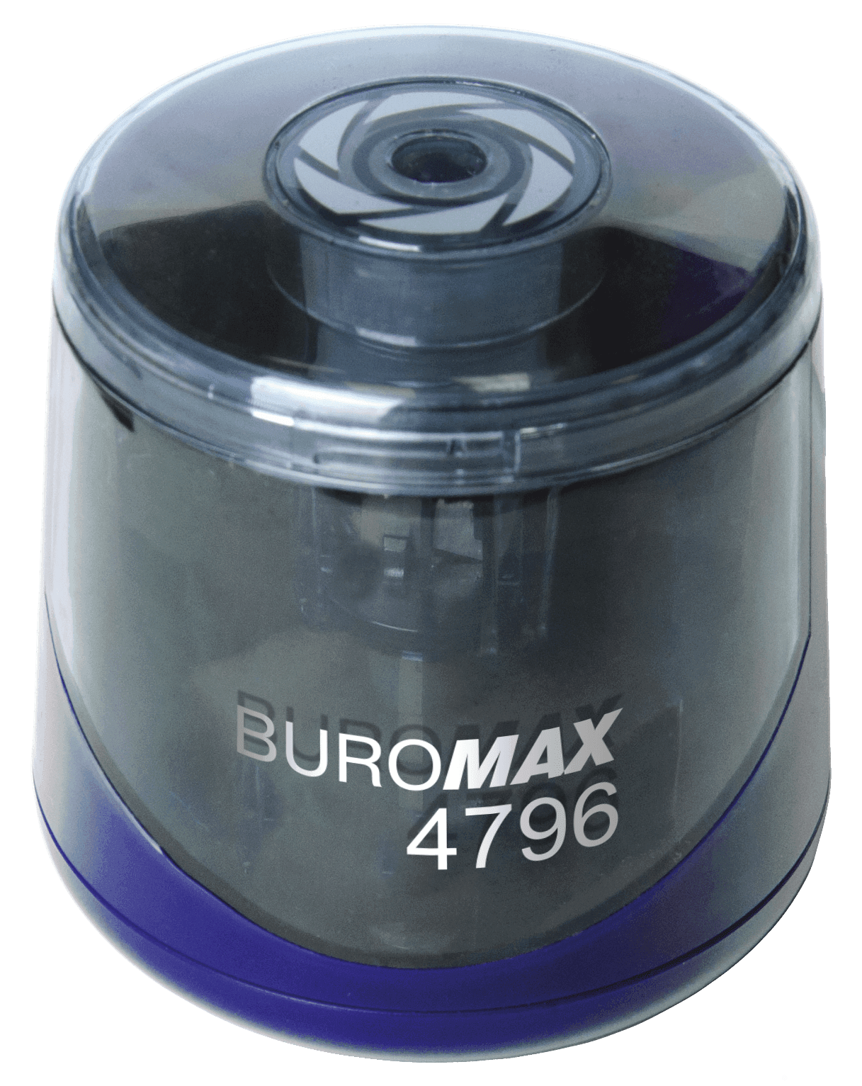 Чинка механічна на батарейках синя BM.4796 BUROMAX