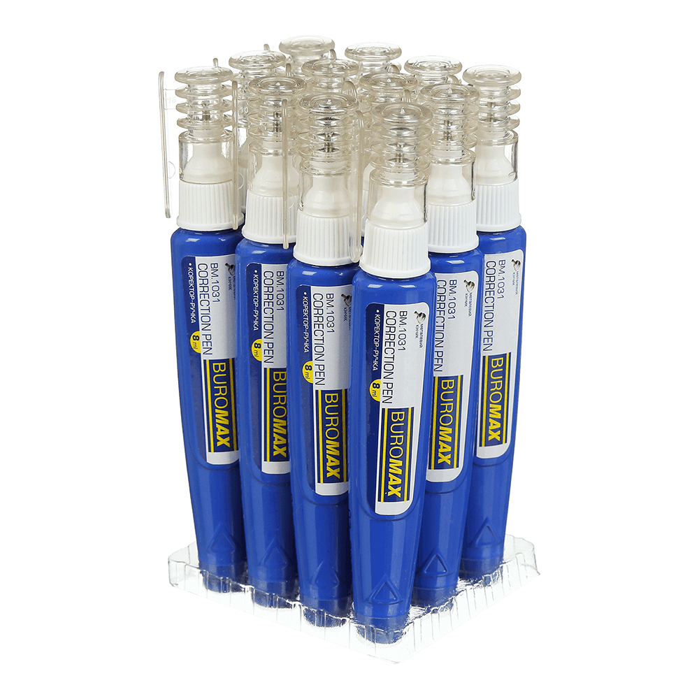 Коректор ручка 8 мл BM.1031 BUROMAX