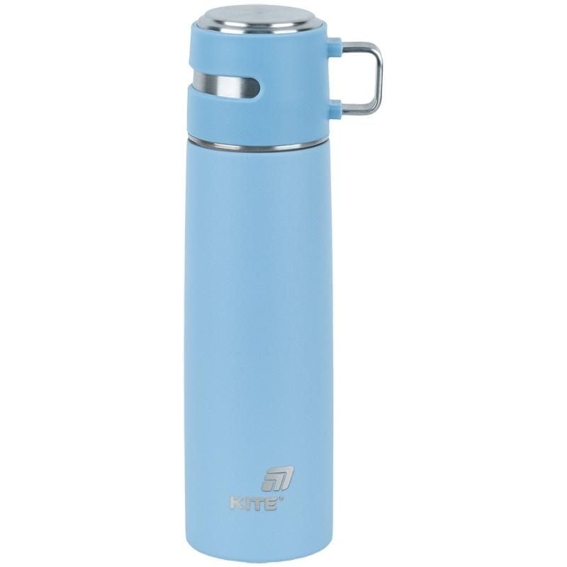 Термос 500 мл блакитний K25-1224-2 Kite