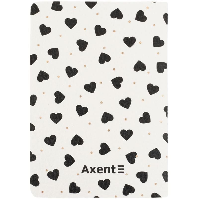 Блокнот А6 60 арк кліт Black&White 8711-7 Axent