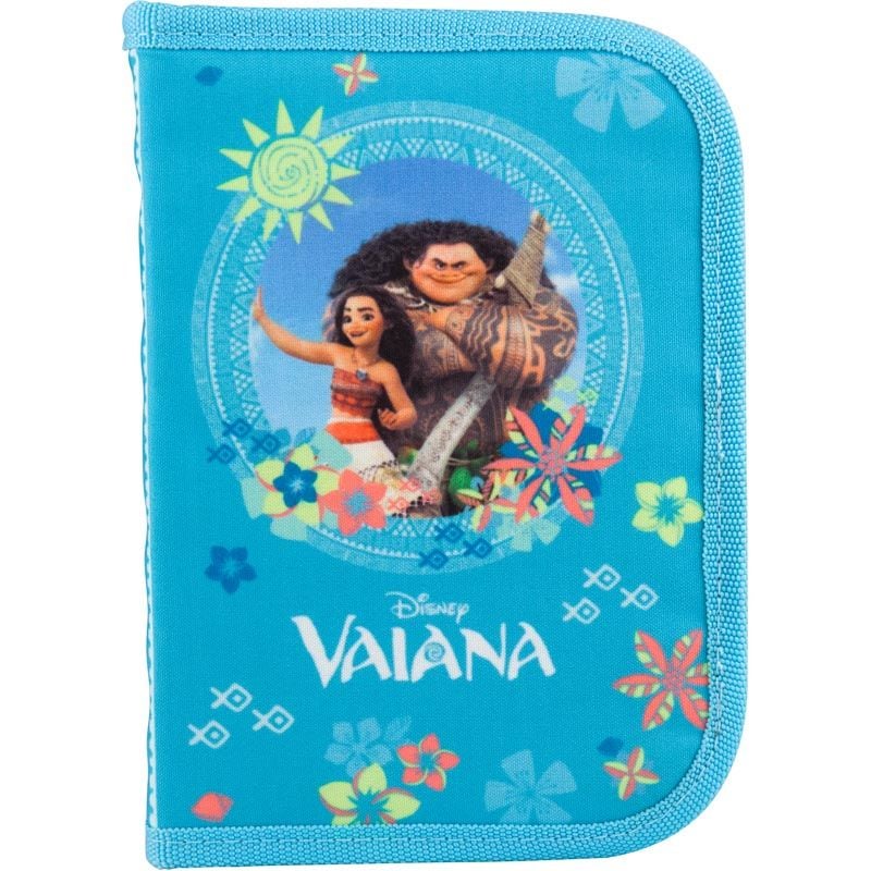 Пенал книжка 1 відділення 2 відворота Vaiana V18-622 Kite