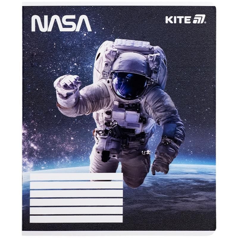 Зошит 18 арк кліт NASA (20 шт/уп) NS25-236 Kite