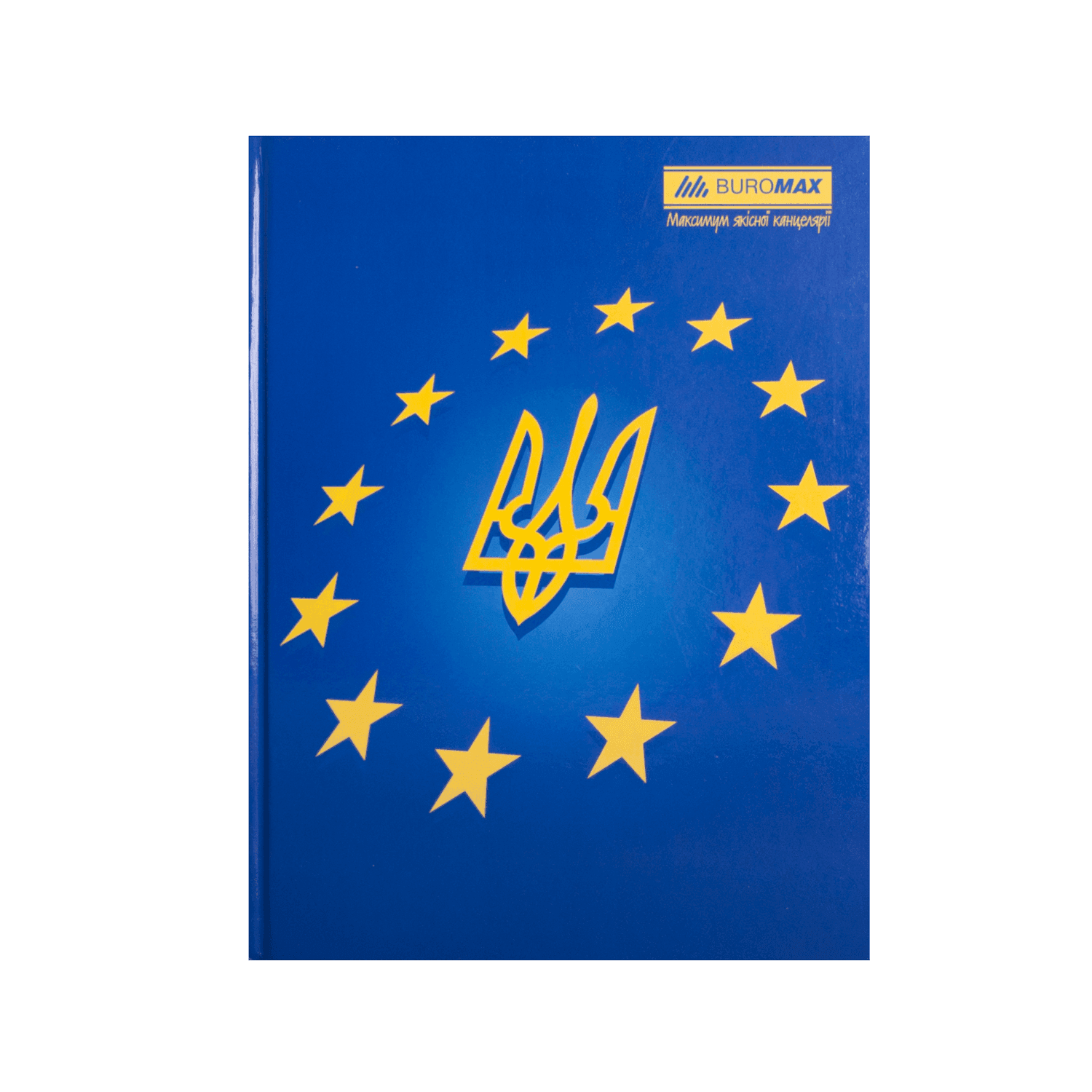 Блокнот Книга А4 192 арк кліт тверда обкл Українська символіка BM.2404 BUROMAX