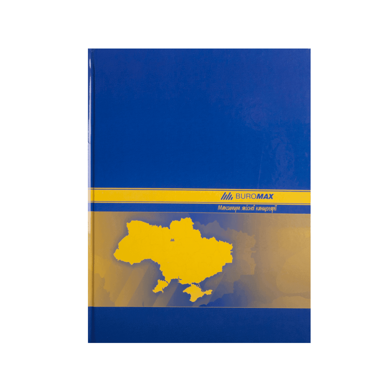 Блокнот Книга А4 192 арк кліт тверда обкл Українська символіка BM.2404 BUROMAX
