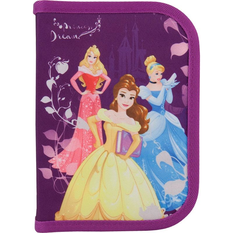 Пенал книжка 1 відділення, 1 відворот Princess P18-621 Kite