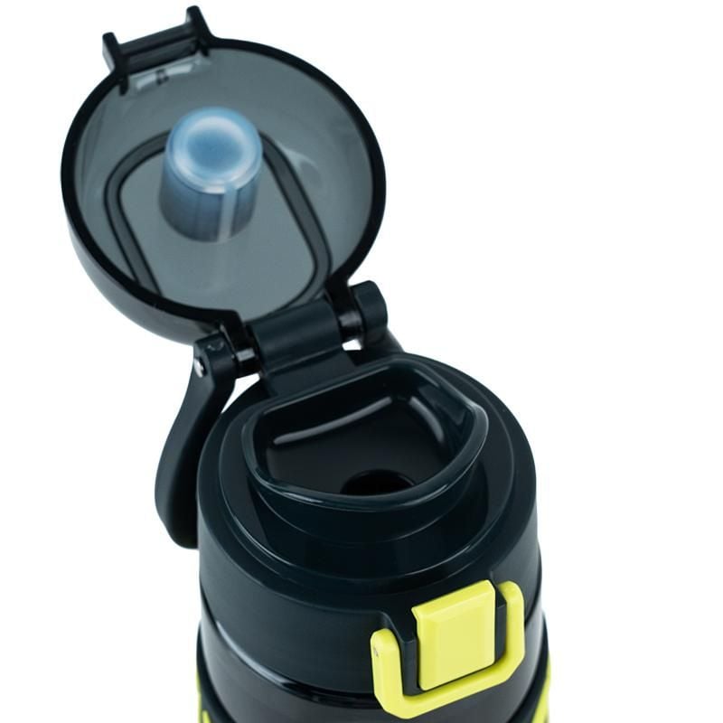 Пляшечка для води 680 мл чорно-жовта K25-1233-1 Kite