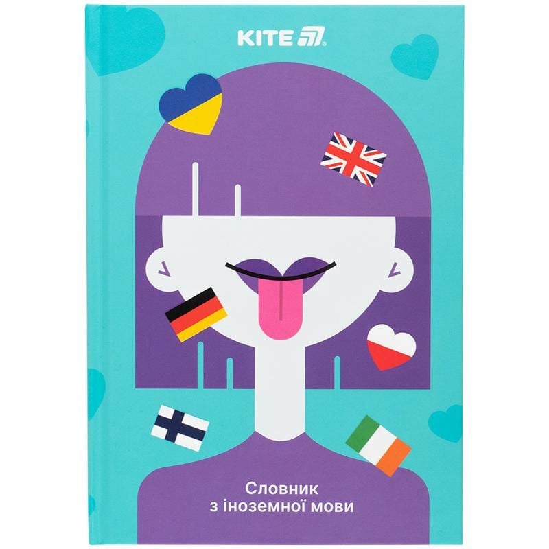 Словник з іноземної мови 60 арк Girl K25-407-1 Kite