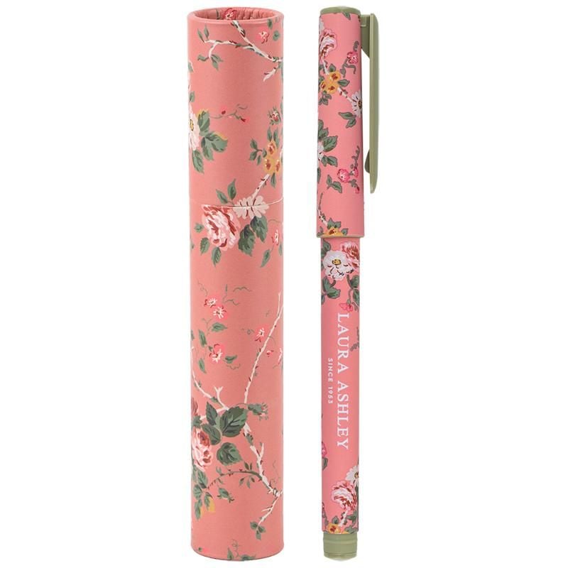 Ручка подарункова кулькова в футлярі синя Laura Ashley Charming (24 шт/уп) AB1098-01-02A Axent