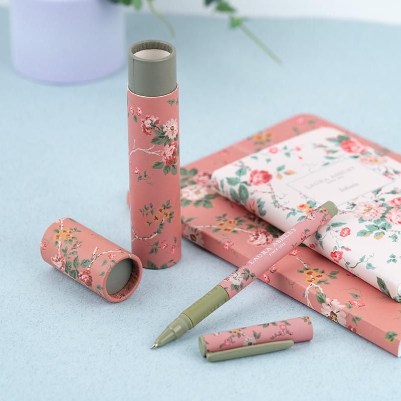 Ручка подарункова кулькова в футлярі синя Laura Ashley Charming (24 шт/уп) AB1098-01-02A Axent