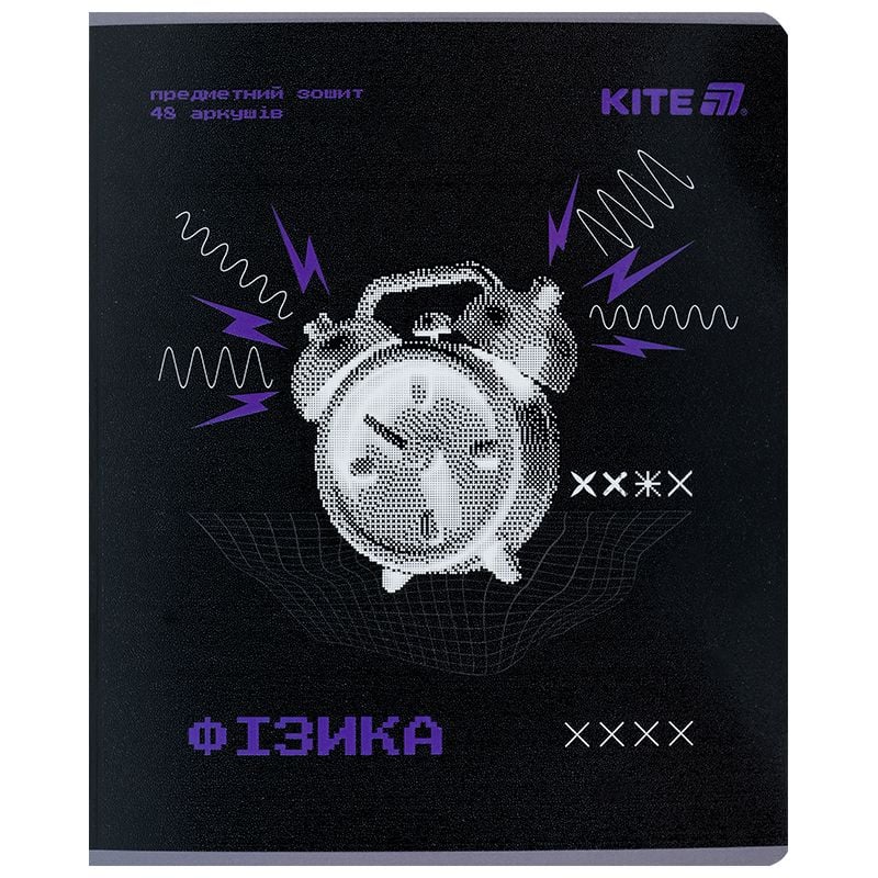 Зошит шкільний предметний 48 арк кліт Фізика K25-240-2 Kite
