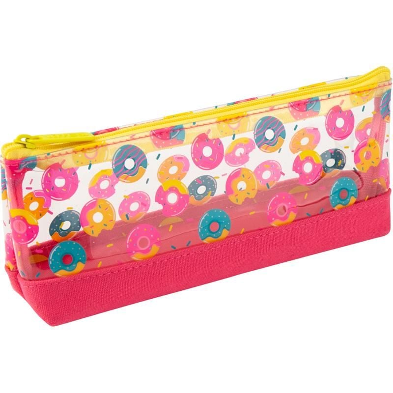Пенал косметичка 1 відділення силікон пончик K20-683-6 Kite