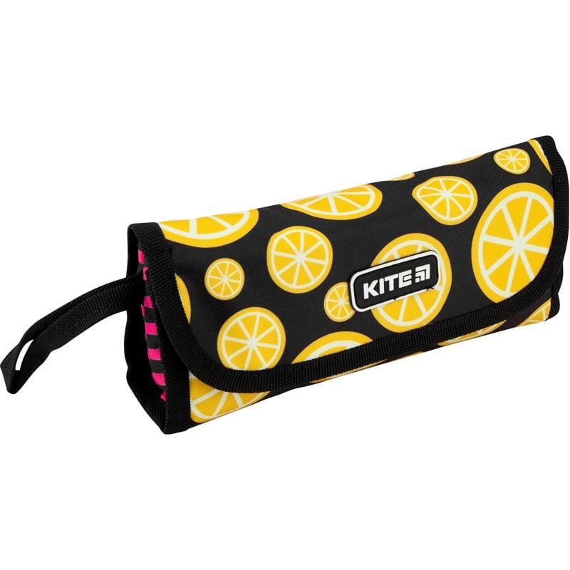 Пенал косметичка 3 внутрішні кишені з апельсином K20-653-6 Kite