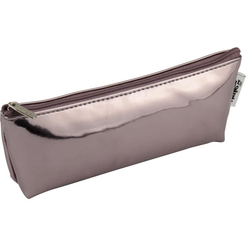 Пенал косметичка блискучий срібний K18-698-4 Kite