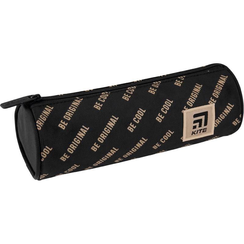 Пенал тубус 1 відділення чорний K20-640-2 Kite