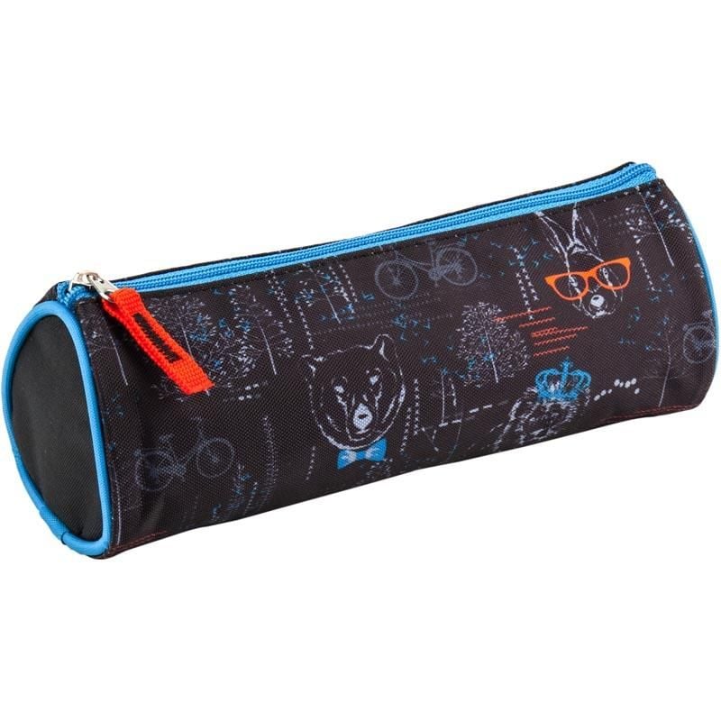 Пенал тубус чорний K18-667-2 Kite