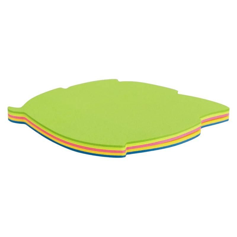 Папір стікер фігурний 5 кол 50арк листок 2443-02 Axent