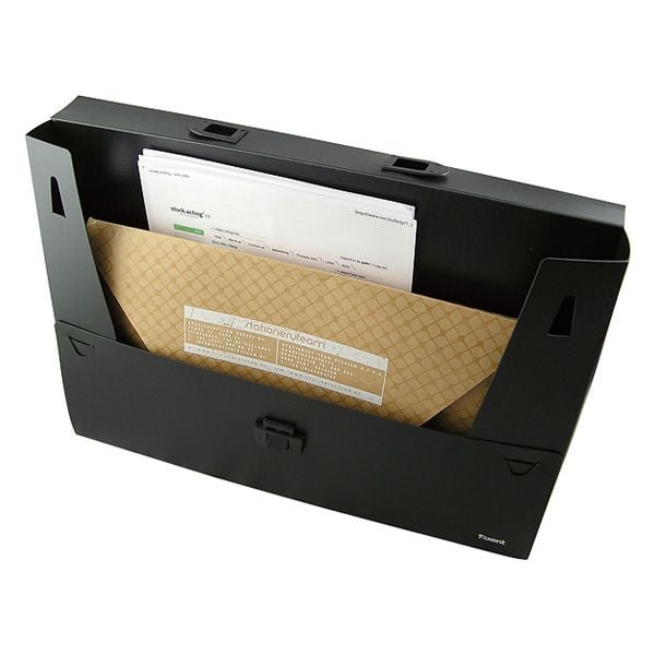 Портфель офісний А3 на 1 відділення чорний 1611-01 Axent