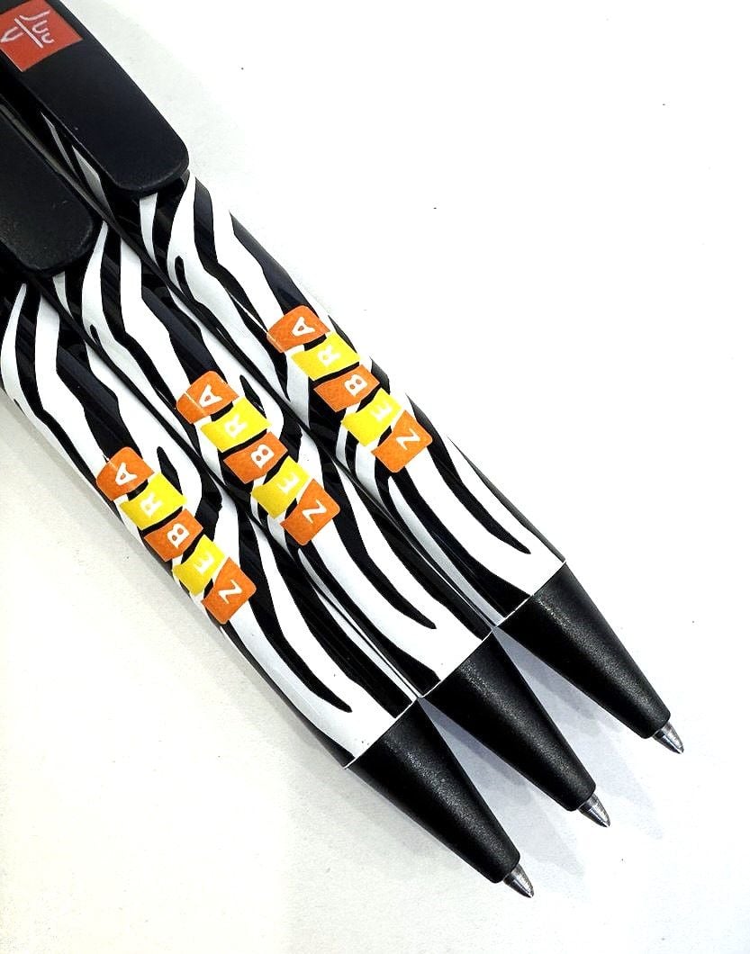 Ручка кулькова автоматична чорна Японія (3 шт/уп) ZEBRA