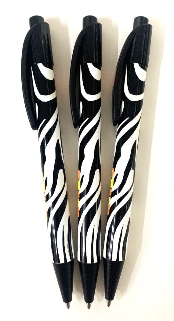 Ручка кулькова автоматична чорна Японія (3 шт/уп) ZEBRA