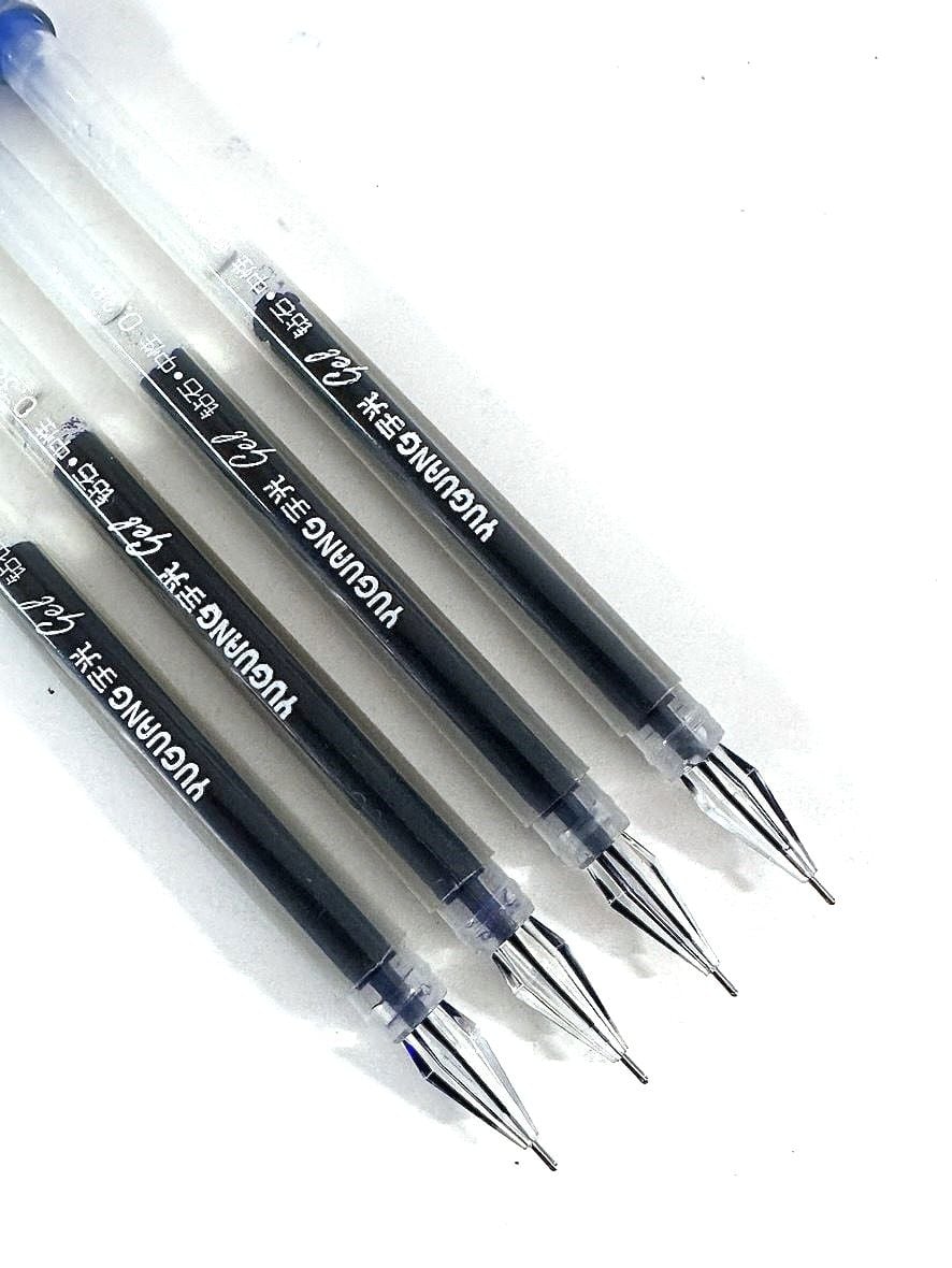 Ручка гелева 0,38 мм синя Yuguang gel (12 шт/уп) S-2490 Schreiber