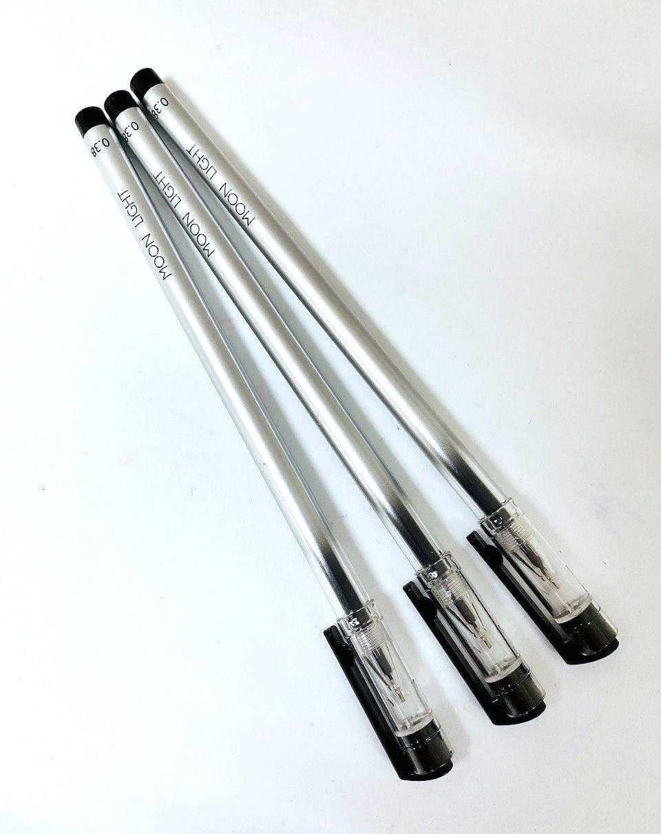 Ручка гелева 0,38 мм чорна Moon Light (12/144) GP-1450 AIHAO