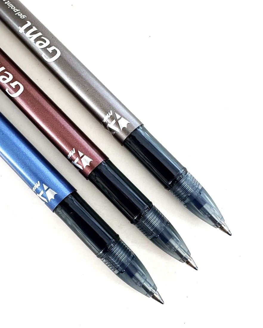 Ручка гелева Gent 0,5 мм синя (12 шт/уп) AG 1051-02 Axent