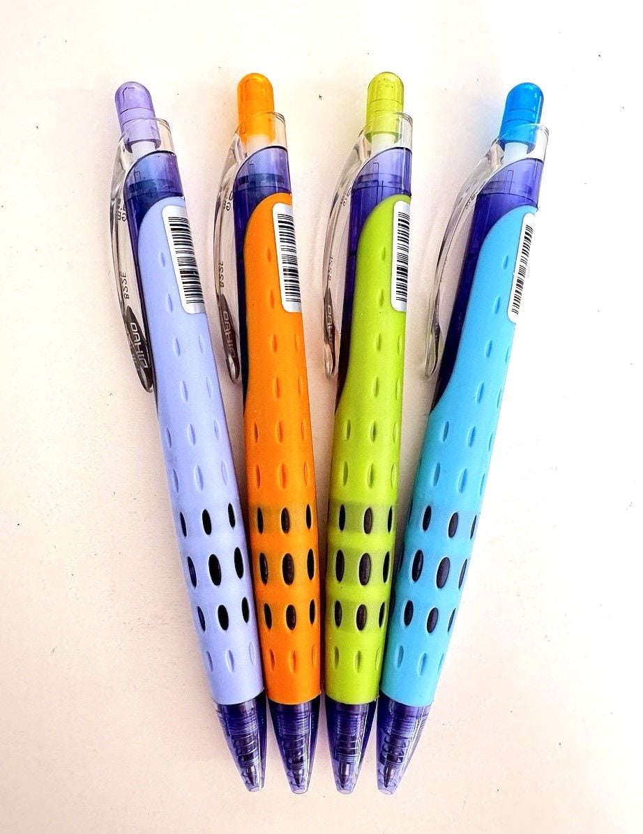 Ручка кулькова автоматична синя 0,5мм (12 шт/уп) АН-822Е AIHAO