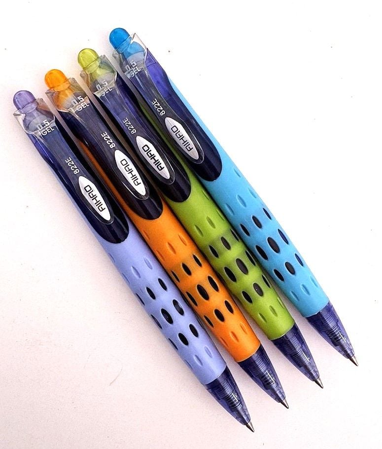 Ручка кулькова автоматична синя 0,5мм (12 шт/уп) АН-822Е AIHAO