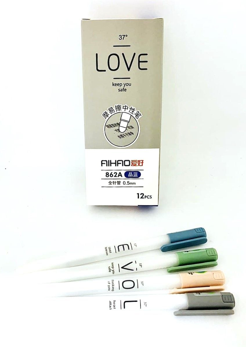 Ручка пиши/стирай гелева LOVE (12/144) AH-862A AIHAO